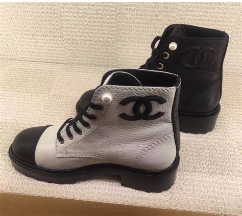 chanel boots for cheap|chanel black canvas heel boots.